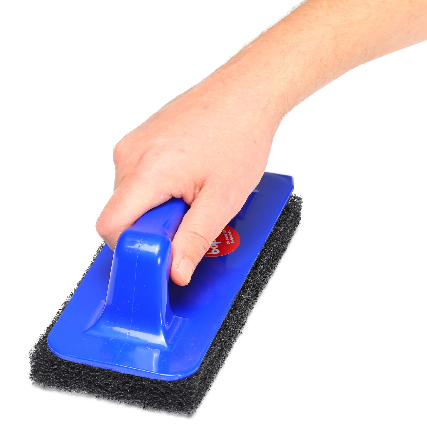 Schwarzes Super-Reinigungspad groß