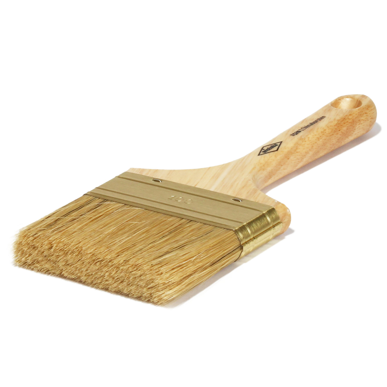 Flachpinsel, hellen Borsten